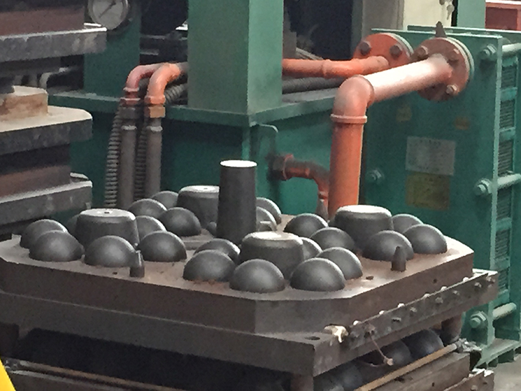 Steel ball production line